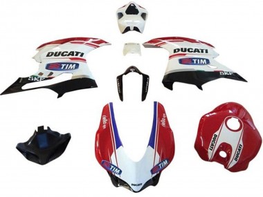 2015-2020 Ducati 959/1299 Motorcycle Fairings - White Red Blue Glossy Black Tim Canada Suppliers