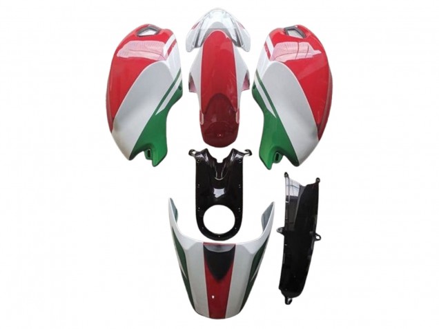 2008-2012 Ducati Monster 696 796 1100 1100S Motorcycle Fairings - White Red Green Canada Suppliers