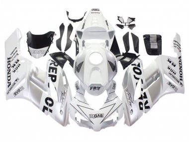 2004-2005 Honda CBR1000RR Motorcycle Fairings - White Silver Black Repsol Canada Suppliers