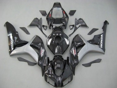 2006-2007 Honda CBR1000RR Motorcycle Fairing - Silver Glossy Black Canada Suppliers