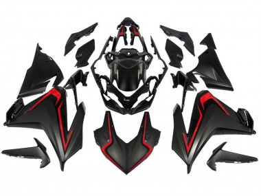 2019-2021 Honda CBR500R Motorcycle Fairings - Matte Black Red Canada Suppliers