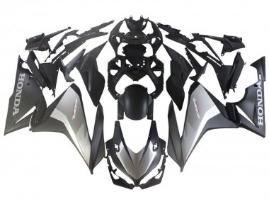 2022-2023 Honda CBR500R Abs Motorcycle Fairings - Silver Grey Matte Black Canada Suppliers