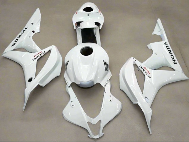2007-2008 Honda CBR600RR Motorcycle Fairing - White Canada Suppliers