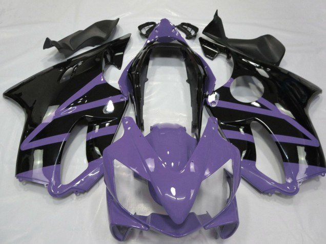 2004-2007 Honda CBR600 F4i Motorcycle Fairings - Light Purple Glossy Black Canada Suppliers
