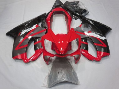 2004-2007 Honda CBR600 F4i Motorcycle Fairings - Red Grey Glossy Black Canada Suppliers