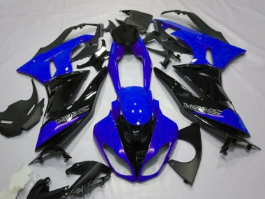 2007-2008 Kawasaki ZX6R Motorcycle Fairings - Blue Black White Canada Suppliers