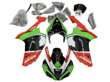 2007-2008 Kawasaki ZX6R Motorcycle Fairings - Red Green Black White Canada Suppliers
