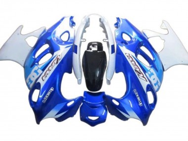 2004-2006 Suzuki GSX600F/GSX750F Motorcycle Fairings - White Blue DC Canada Suppliers