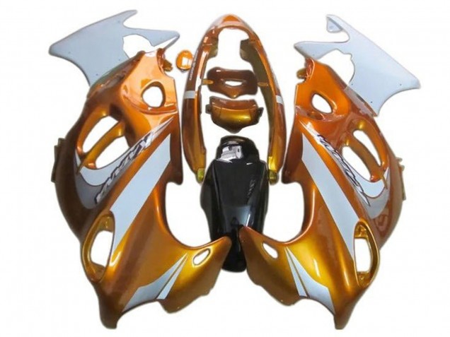 2004-2006 Suzuki GSX600F/GSX750F Motorcycle Fairings - Orange White Canada Suppliers