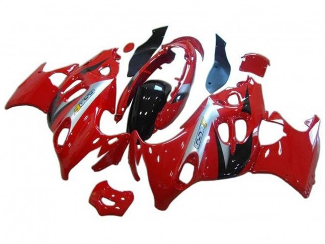 2004-2006 Suzuki GSX600F/GSX750F Motorcycle Fairings - Red Silver Black Canada Suppliers