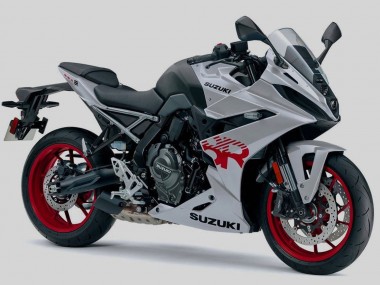 2024-2025 Suzuki GSX8R Motorcycle Fairings - Silver Black Red Canada Suppliers