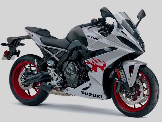 2024-2025 Suzuki GSX8R Motorcycle Fairings - Silver Black Red Canada Suppliers