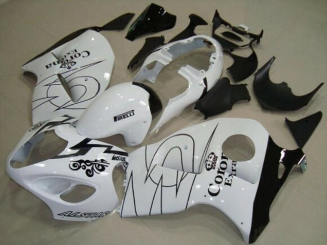 1996-2007 Suzuki GSXR 1300 Hayabusa Motorcycle Fairings - White Black Corona Tribal Canada Suppliers