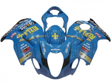 1996-2007 Suzuki GSXR 1300 Hayabusa Motorcycle Fairings - Blue Gold Black Rizla Canada Suppliers