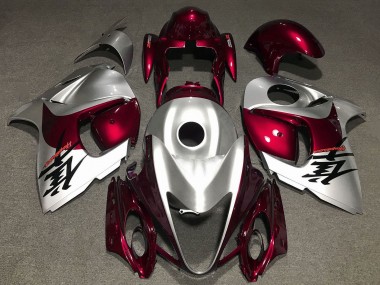 2008-2020 Silver Dark Red Suzuki GSXR 1300 Hayabusa Motorcycle Fairings Canada Suppliers