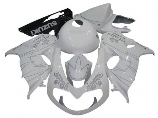 1998-2003 Suzuki TL1000R Motorcycle Fairings - White Silver Corona Canada Suppliers