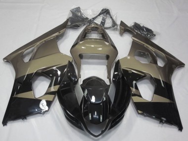 2003-2004 Suzuki GSXR 1000 Motorcycle Fairings - Glossy Black Taupe Brown Canada Suppliers