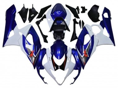 2005-2006 Suzuki GSXR 1000 Motorcycle Fairings - White Blue Red Canada Suppliers