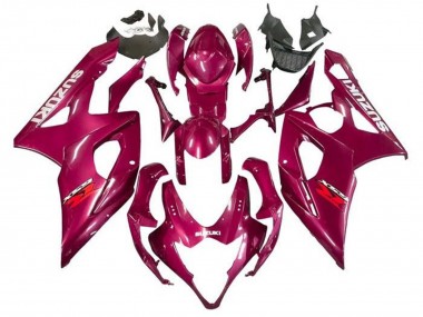 2005-2006 Suzuki GSXR 1000 Motorcycle Fairings - Red Magenta Canada Suppliers
