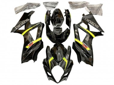 2007-2008 Suzuki GSXR 1000 Motorcycle Fairings - Black Yellow Red Grey Canada Suppliers