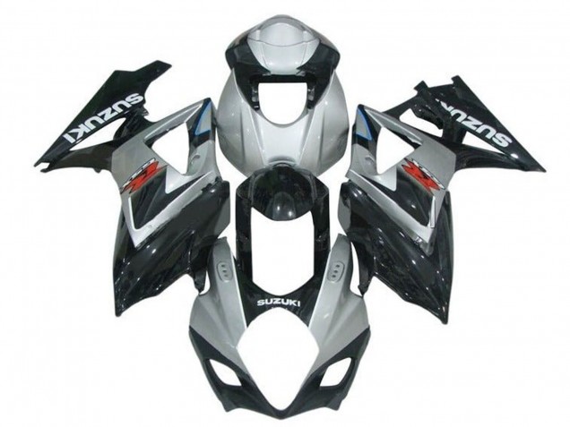 2007-2008 Suzuki GSXR 1000 Motorcycle Fairings - Grey Glossy Black Red White Canada Suppliers