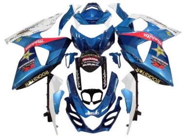 2009-2016 Suzuki GSXR 1000 Motorcycle Fairings - White Light Blue Red Yellow Rockstar Canada Suppliers