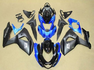 2009-2016 Suzuki GSXR 1000 Motorcycle Fairings - Matte Black Blue Glossy Black Grey Canada Suppliers