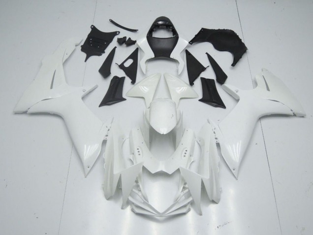 2009-2016 Suzuki GSXR 1000 Motorcycle Fairings - White Canada Suppliers