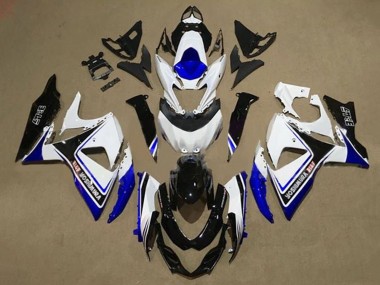 2009-2016 Suzuki GSXR 1000 Motorcycle Fairings - White Blue Black Yoshimura Canada Suppliers