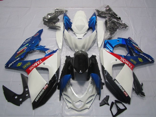 2009-2016 Suzuki GSXR 1000 Motorcycle Fairings - White Blue Red Black TaMobil Canada Suppliers