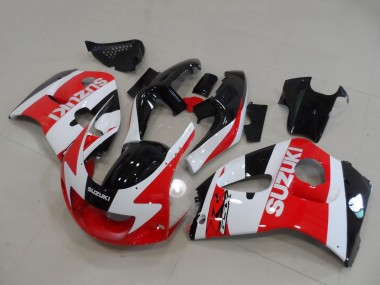 1996-2000 Suzuki GSXR 600 / GSXR 750 Motorcycle Fairings - Red White Black Canada Suppliers