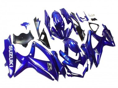 2008-2010 Suzuki GSXR 600 / GSXR 750 Motorcycle Fairings - Blue Canada Suppliers