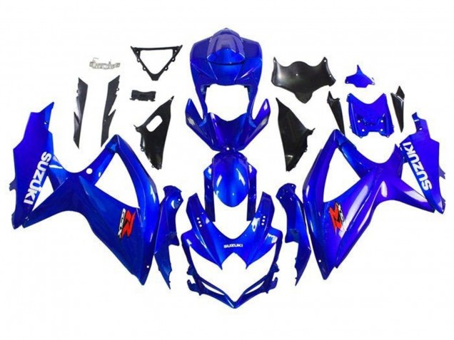 2008-2010 Suzuki GSXR 600 / GSXR 750 Motorcycle Fairing - Blue White Red Canada Suppliers