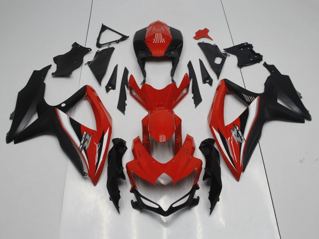 2008-2010 Suzuki GSXR 600 / GSXR 750 Motorcycle Fairings - Red Black White Silver Canada Suppliers
