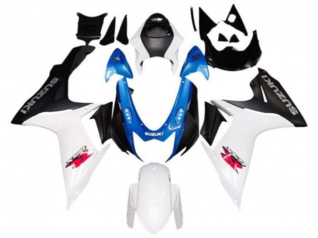 2011-2024 Suzuki GSXR 600 / GSXR 750 Motorcycle Fairings - White Blue Black Pink Canada Suppliers