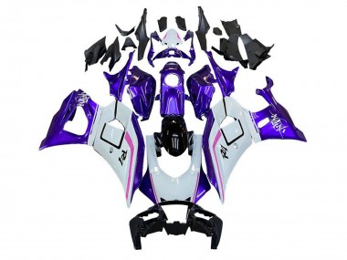 2021-2024 Yamaha YZF R7 Motorcycle Fairings - White Purple Pink Canada Suppliers