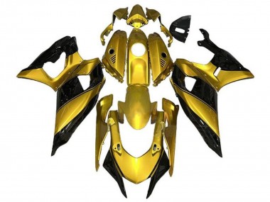 2021-2024 Yamaha YZF R7 Motorcycle Fairings - Gold Black Canada Suppliers