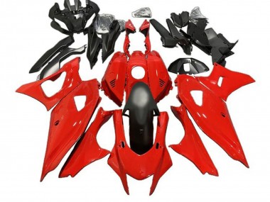 2021-2024 Yamaha YZF R7 Motorcycle Fairings - Red Matte Black Canada Suppliers