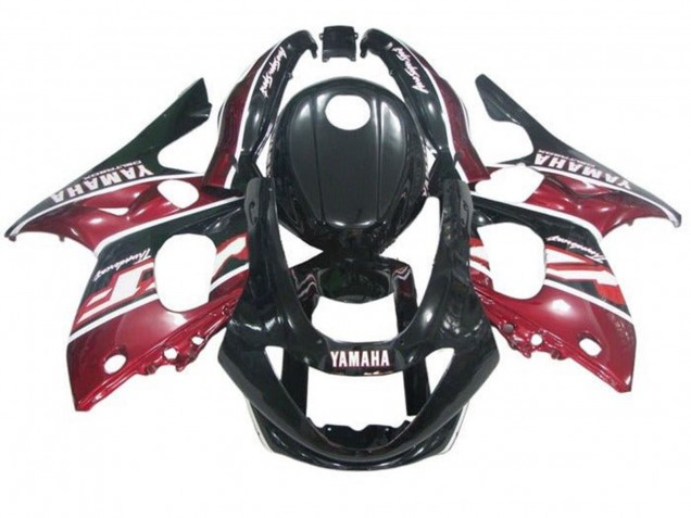 1996-2007 Yamaha YZF600R Thundercat Motorcycle Fairings - Black Dark Red White Canada Suppliers