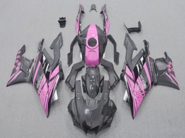 2019-2021 Yamaha YZF R3/R25 Motorcycle Fairings - Pink Black Monster Canada Suppliers