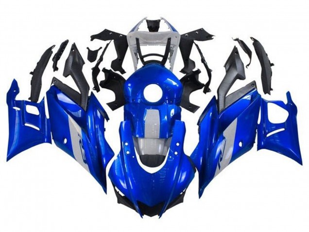 2019-2021 Yamaha YZF R3/R25 Motorcycle Fairings - Blue Grey Black Canada Suppliers