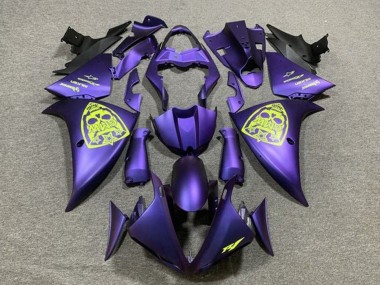 2012-2014 Yamaha YZF 1000 R1 Motorcycle Fairings - Purple Neon Yellow Canada Suppliers