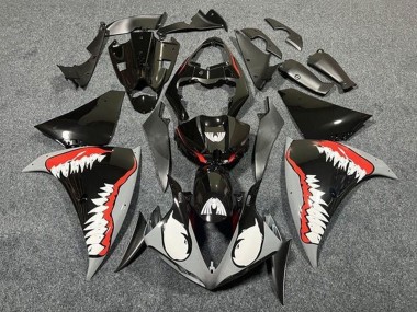 2012-2014 Yamaha YZF 1000 R1 Motorcycle Fairings - Glossy Black White Red Shark Canada Suppliers