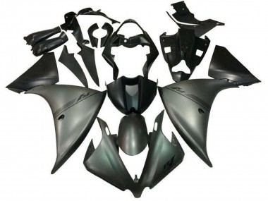 2012-2014 Yamaha YZF 1000 R1 Motorcycle Fairings - Matte Grey Matte Black Canada Suppliers