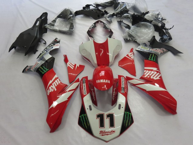 2020-2025 Yamaha YZF 1000 R1 Motorcycle Fairings - White Red Black Green Monster Milwaukee Canada Suppliers