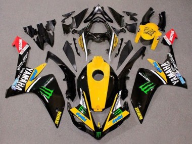 2007-2008 Yamaha YZF 1000 R1 Motorcycle Fairings - Yellow White Black Green Monster Dewalt Canada Suppliers