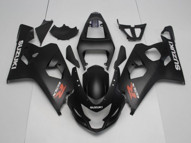 2004-2005 Suzuki GSXR 600 / GSXR 750 Motorcycle Fairings - Matte Black Red White Canada Suppliers