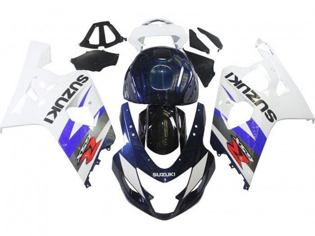 2004-2005 Suzuki GSXR 600 / GSXR 750 Motorcycle Fairings - White Blue Black Red Canada Suppliers