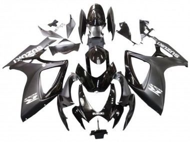 2006-2007 Suzuki GSXR 600 / GSXR 750 Motorcycle Fairings - Matte Black Glossy Black White Canada Suppliers