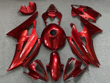 2008-2016 Yamaha YZF R6 Motorcycle Fairings - Red Canada Suppliers